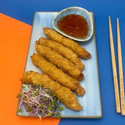 2Krewetli w panko sylwestrowe