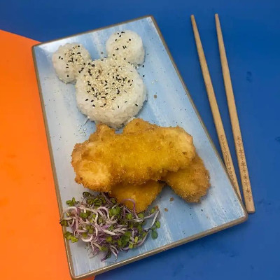 2Ryz z kurczakiem w panko Sylwestrowy